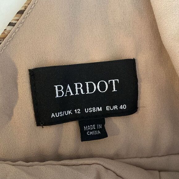 Bardot Ellie Dress in Animal Abstract Print Size 8 - Picture 10 of 15